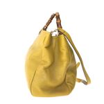 Bolsa-Gucci-Bamboo-Shopper-Tote-Couro-Verde