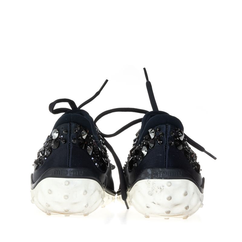 Tenis-Miu-Miu-Azul-Marinho-Pedraria