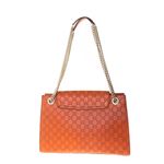 Bolsa-Gucci-Signature-Emily-Couro-Laranja
