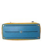 Bolsa-Yves-Saint-Laurent-couro-e-Camurca-Tricolor