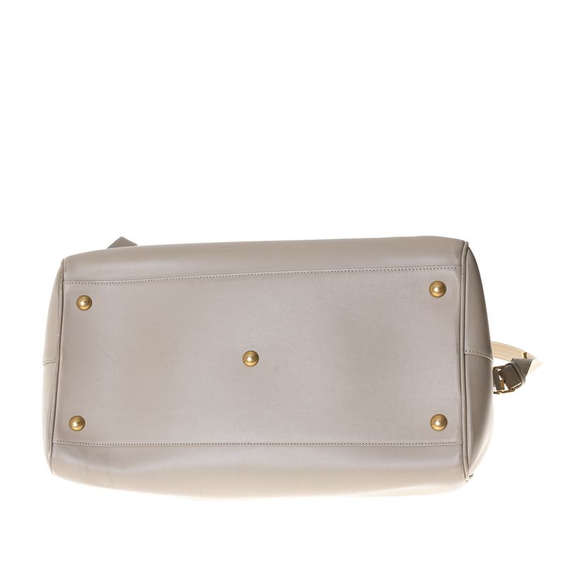 Bolsa-Saint-Laurent-Duffle-Cinza