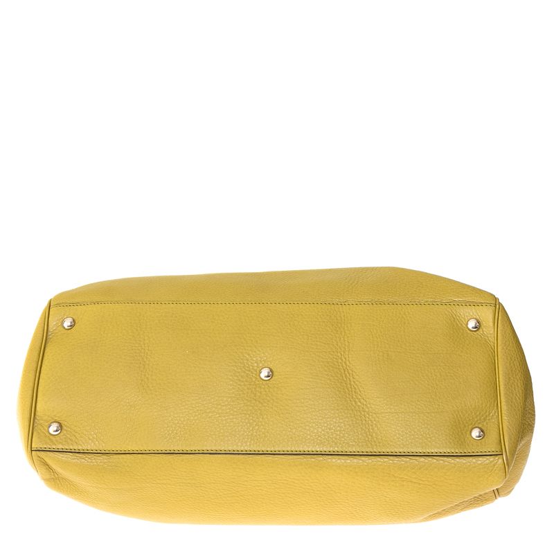 Bolsa-Gucci-Bamboo-Shopper-Tote-Couro-Verde