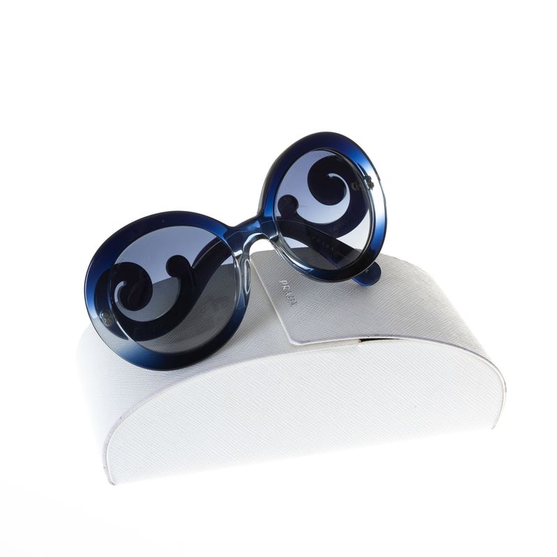 Oculos-Prada-Minimal-Baroque-Redondo-Azul
