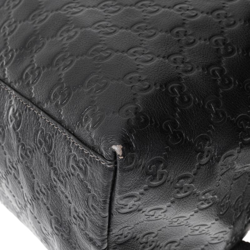 Mochila-Gucci-Couro-Marrom-GG-Supreme