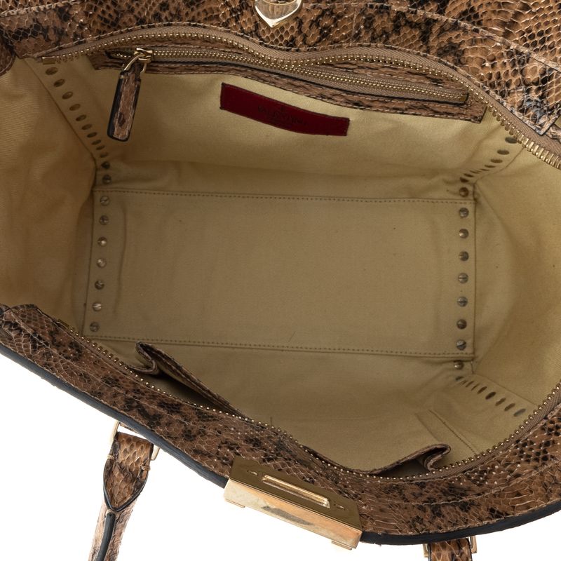 Bolsa-Valentino-Rockstud-Python
