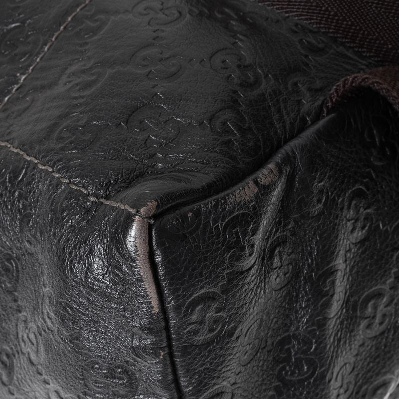 Mochila-Gucci-Couro-Marrom-GG-Supreme