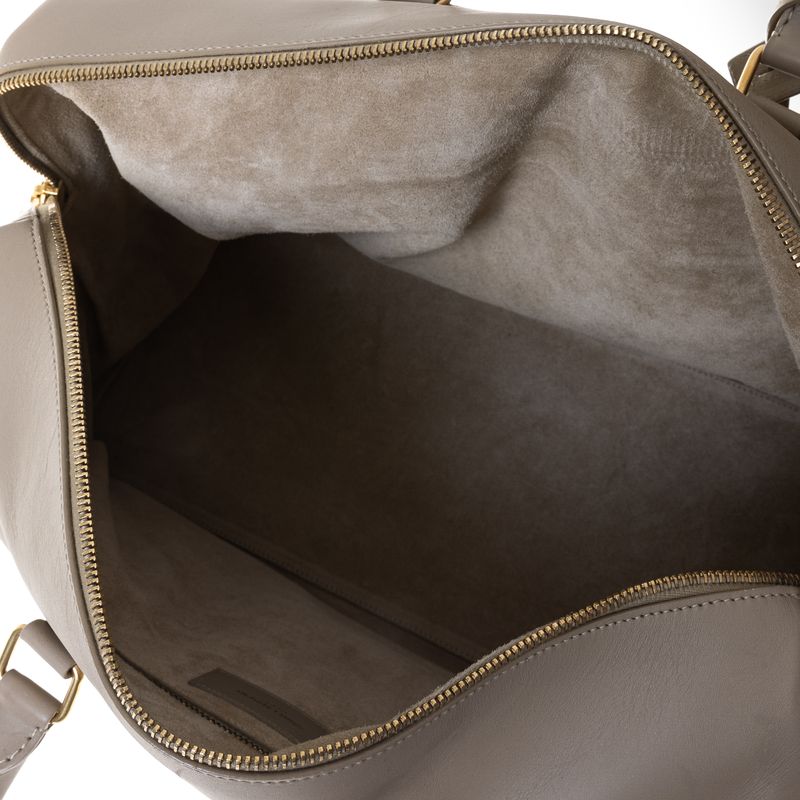 Bolsa-Saint-Laurent-Duffle-Cinza