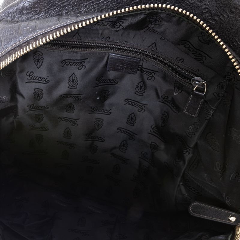 Mochila-Gucci-Couro-Marrom-GG-Supreme