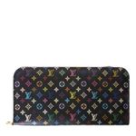 Carteira-Louis-Vuitton-Monograma-Multicolor-Preto