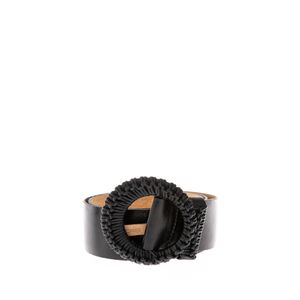 Cinto Cris Barros 45mm Couro Preto