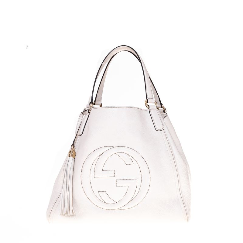 Bolsa-Gucci-Soho-de-Ombro-Branca