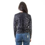 Cardigan-Yves-Saint-Laurent-Animal-Print