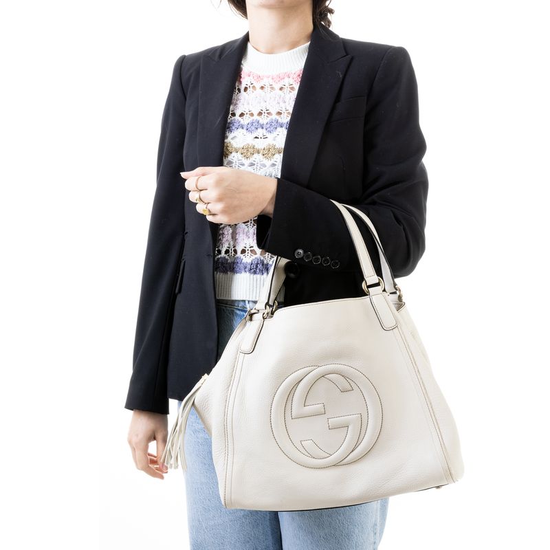 Bolsa-Gucci-Soho-de-Ombro-Branca