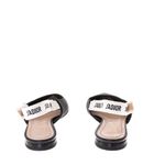 Slingback-Christian-Dior-J-adiore-Tecido-Preto-Sem-Salto