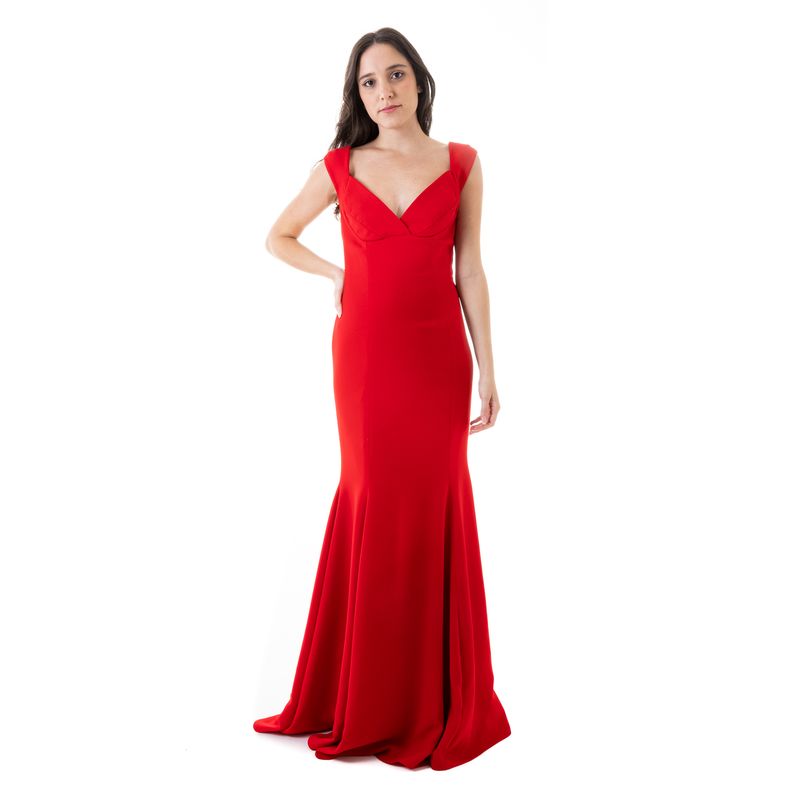 Vestido-Longo-Marcelo-Quadros-Vermelho