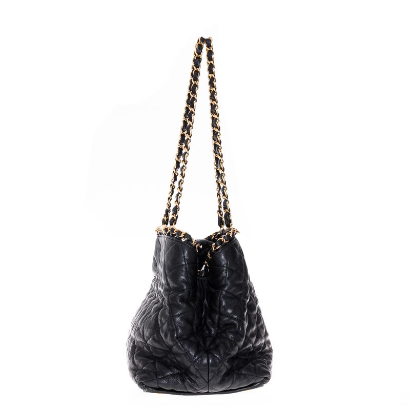 Bolsa-Chanel-Couro-Preto