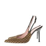 Slingback-Dolce---Gabbana-Pied-de-Poule