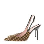 Slingback-Dolce---Gabbana-Pied-de-Poule