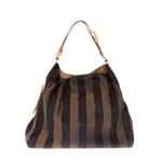 Bolsa-Fendi-Pequin-Hobo-Listras-Acabamento-em-Couro