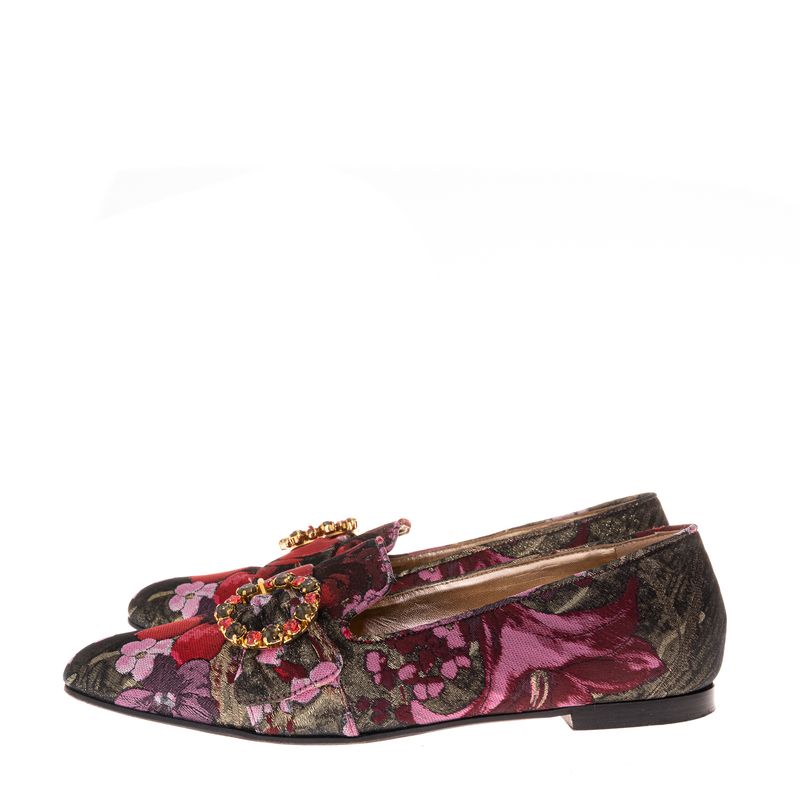 Mocassim-Dolce---Gabbana-Jacquard-Estampa-Floral