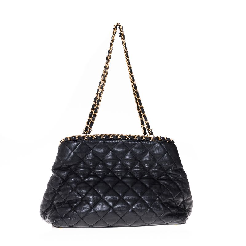 Bolsa-Chanel-Couro-Preto