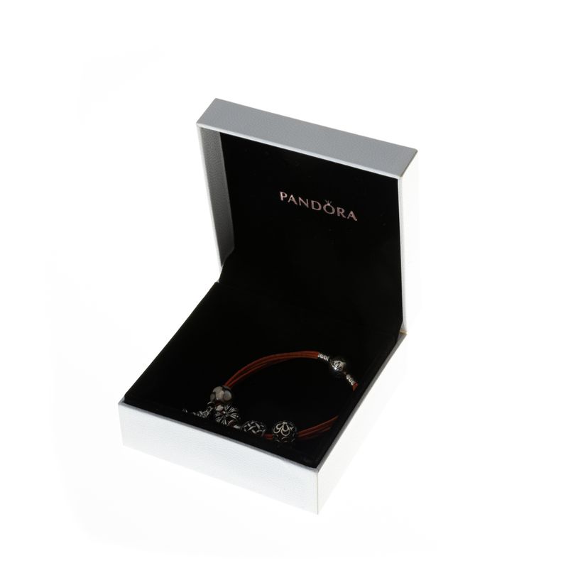 Pulseira-Pandora-Tiras-Laranjas-com-Berloques