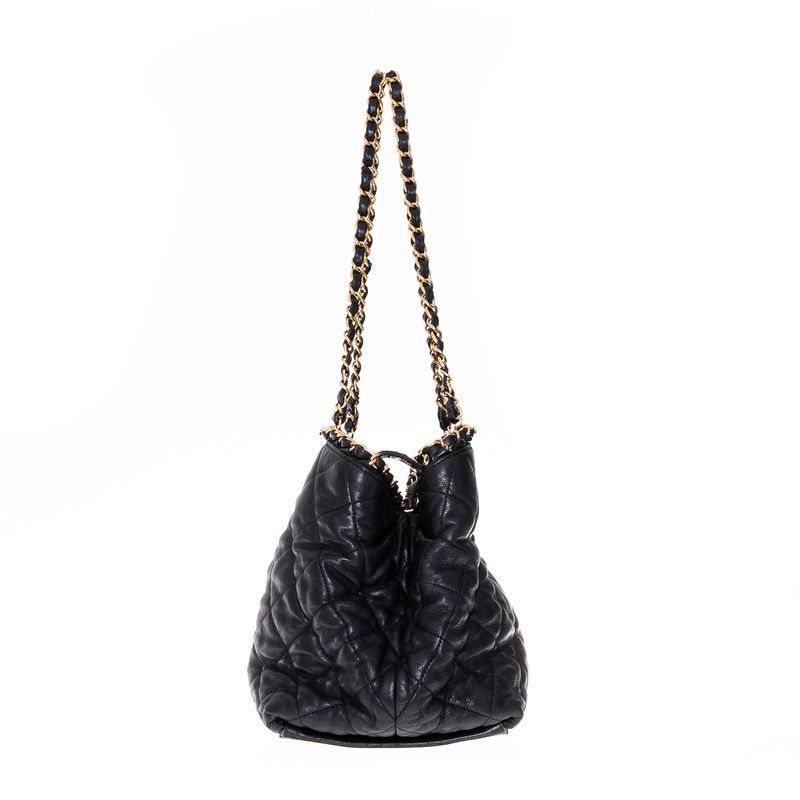 Bolsa-Chanel-Couro-Preto