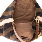 Bolsa-Fendi-Pequin-Hobo-Listras-Acabamento-em-Couro