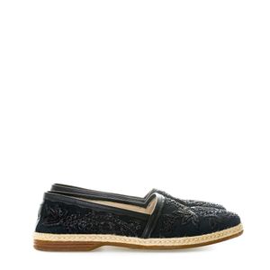 Espadrille Dolce & Gabbana Preta Floral