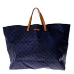 Bolsa-Gucci-Joy-Shopper-de-Nylon-Azul-Marinho