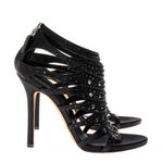 Sandalia-Gucci-Cetim-Preto-e-Cristais-Pretos