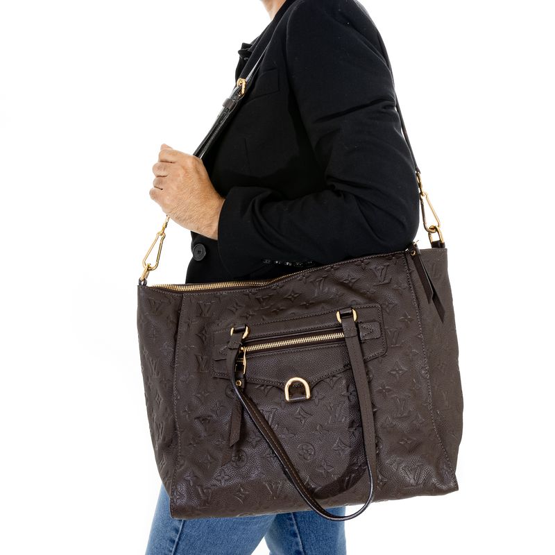 Bolsa-Louis-Vuitton-Lumineuse-PM-Marrom