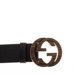 Cinto-Gucci-38mm-Fivela-GG-em-Madeira