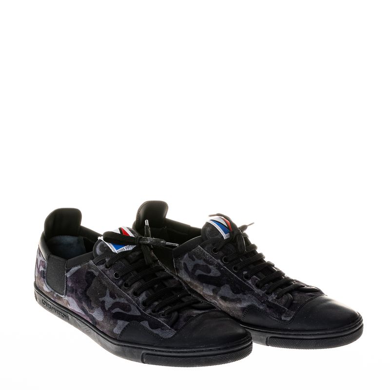 Tenis-Louis-Vuitton-Camuflado-Preto