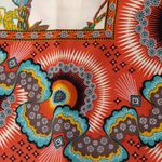 Lenco-Christian-Lacroix-Estampado-Coral-e-Creme