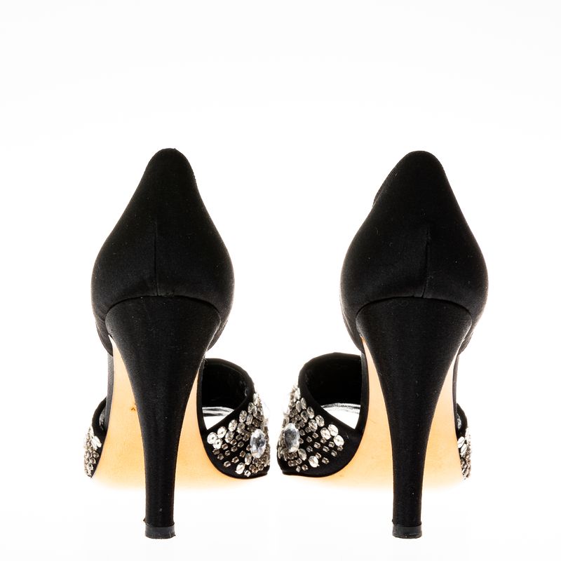 Sandalia-Emporio-Armani-Cetim-Preto-e-Pedrarias