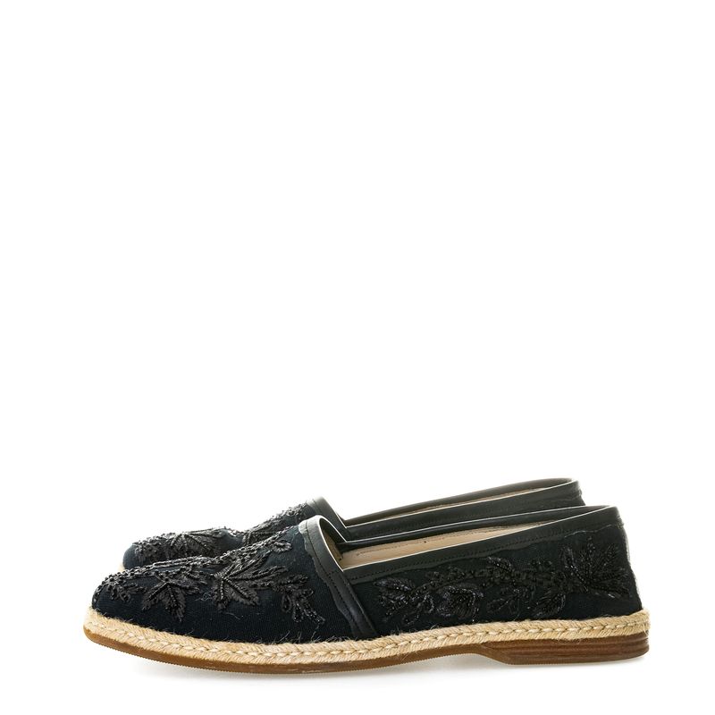Espadrille-Dolce---Gabbana-Preta-Floral