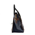 Bolsa-Celine-Luggage-Bicolor-Azul-e-Marrom