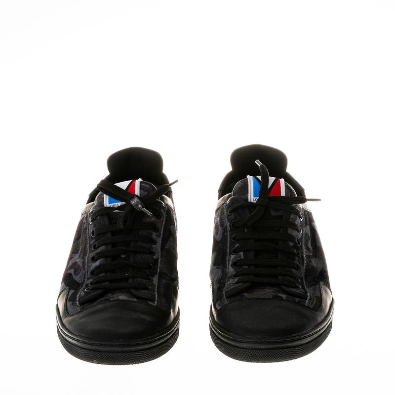 Tenis-Louis-Vuitton-Camuflado-Preto