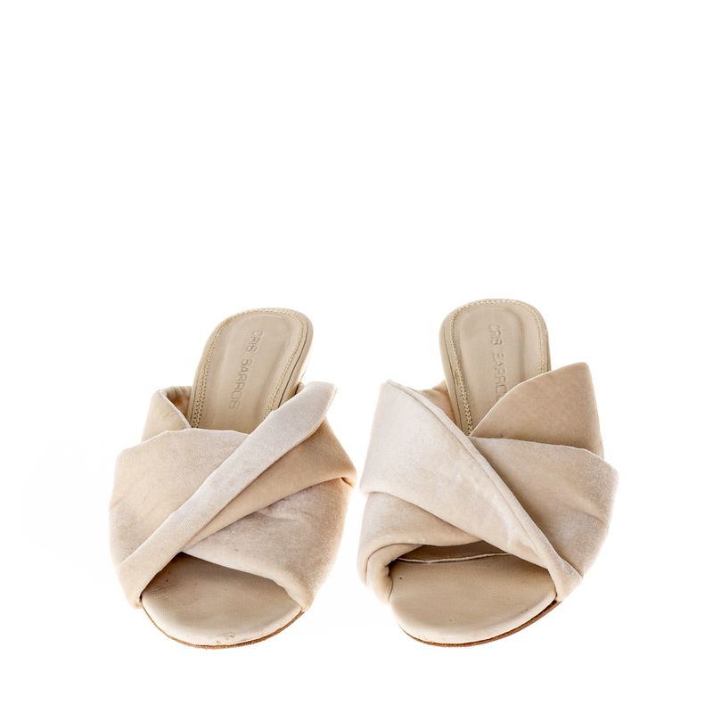 Mule-Cris-Barros-Veludo-Creme