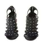 Sandalia-Gucci-Cetim-Preto-e-Cristais-Pretos