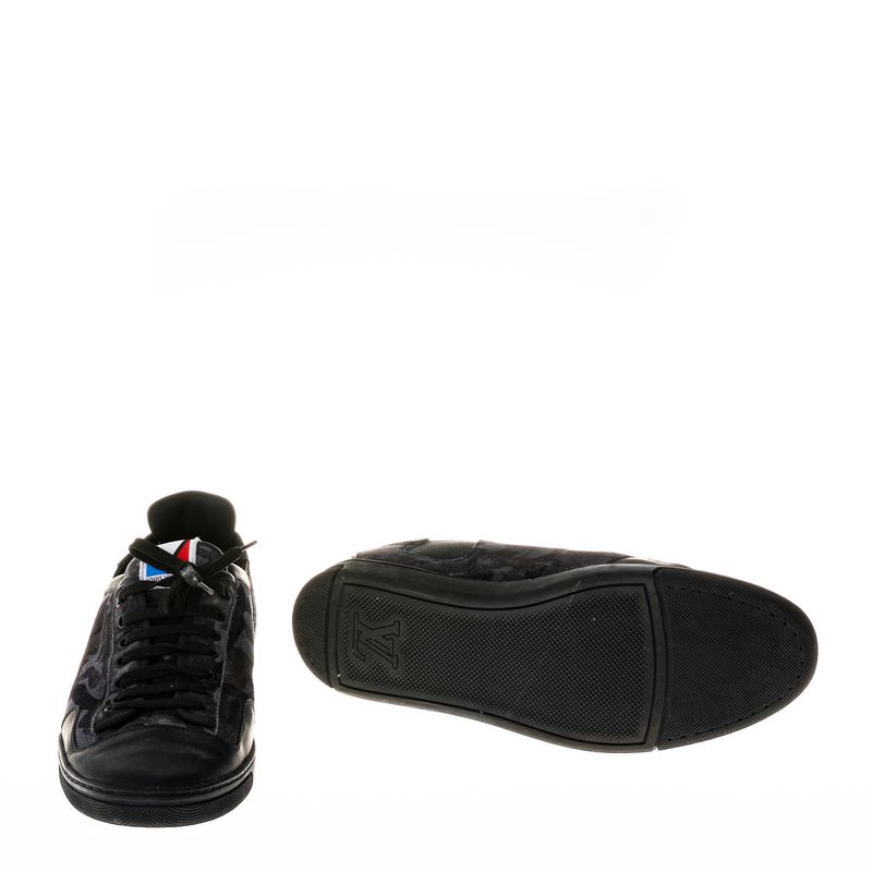 Tenis-Louis-Vuitton-Camuflado-Preto