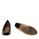Sapatilha-Chanel-Bicolor-CC-Couro-Bege