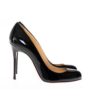 Christian Louboutin Fifi Verniz Preto