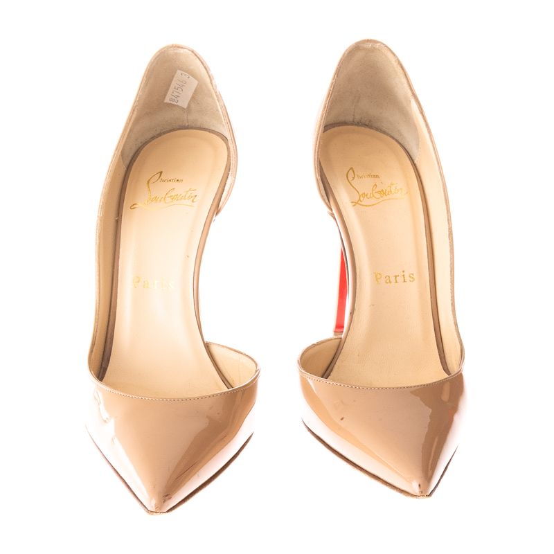 66399-Scarpin-Christian-Louboutin-Verniz-Bege-4