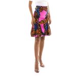 Saia-Peplum-Prada-Rosa-Estampada