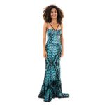 Vestido-Longo-Just-Cavalli-Azul