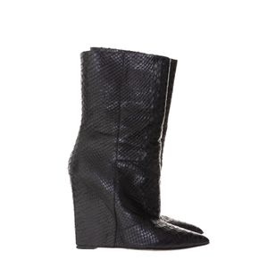 Bota Giuseppe Zanotti Python Preto