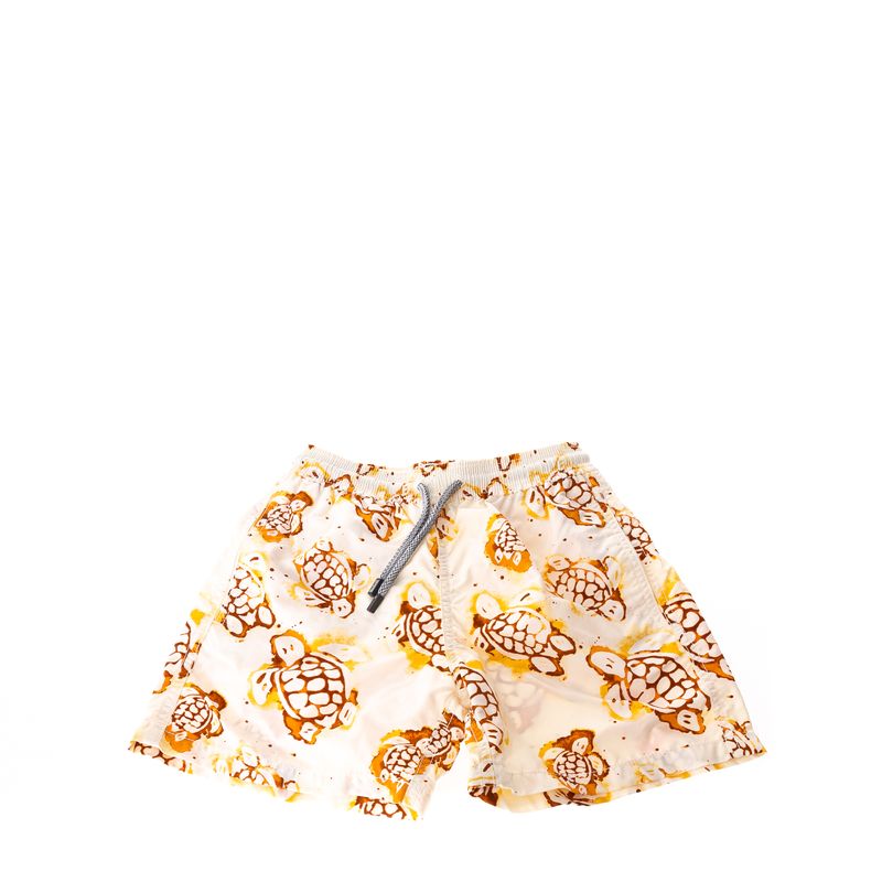 Bermuda-Infantil-Vilebrequin-Creme-Tartarugas