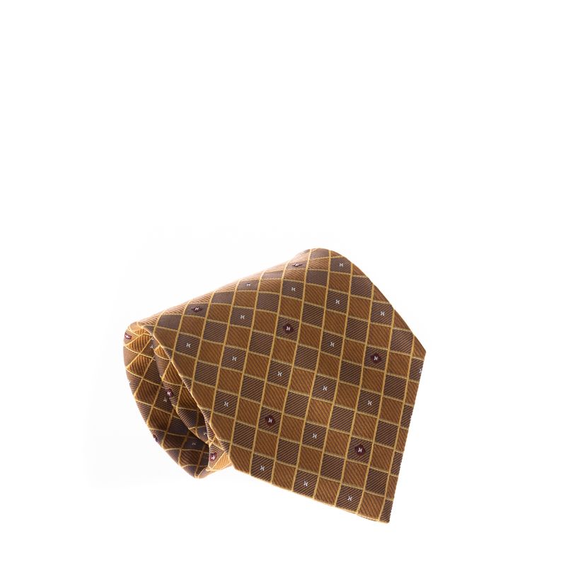 Gravata-Christian-Dior-Dourada